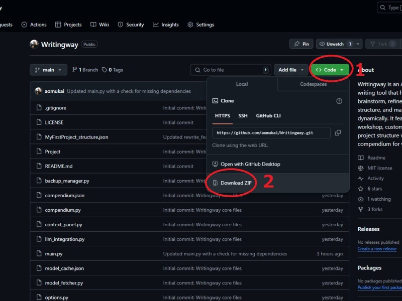 How do I install Writingway?